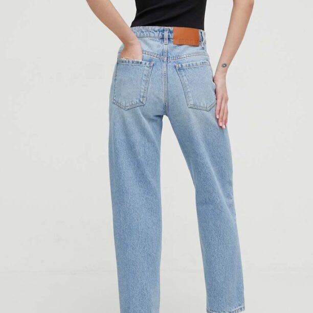 MSGM jeans femei high waist 3641MDP256X.247272 preţ