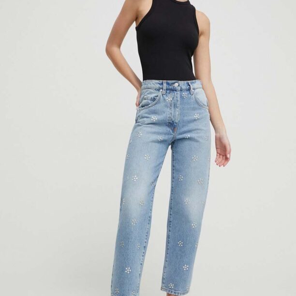 MSGM jeans femei high waist 3641MDP256X.247272