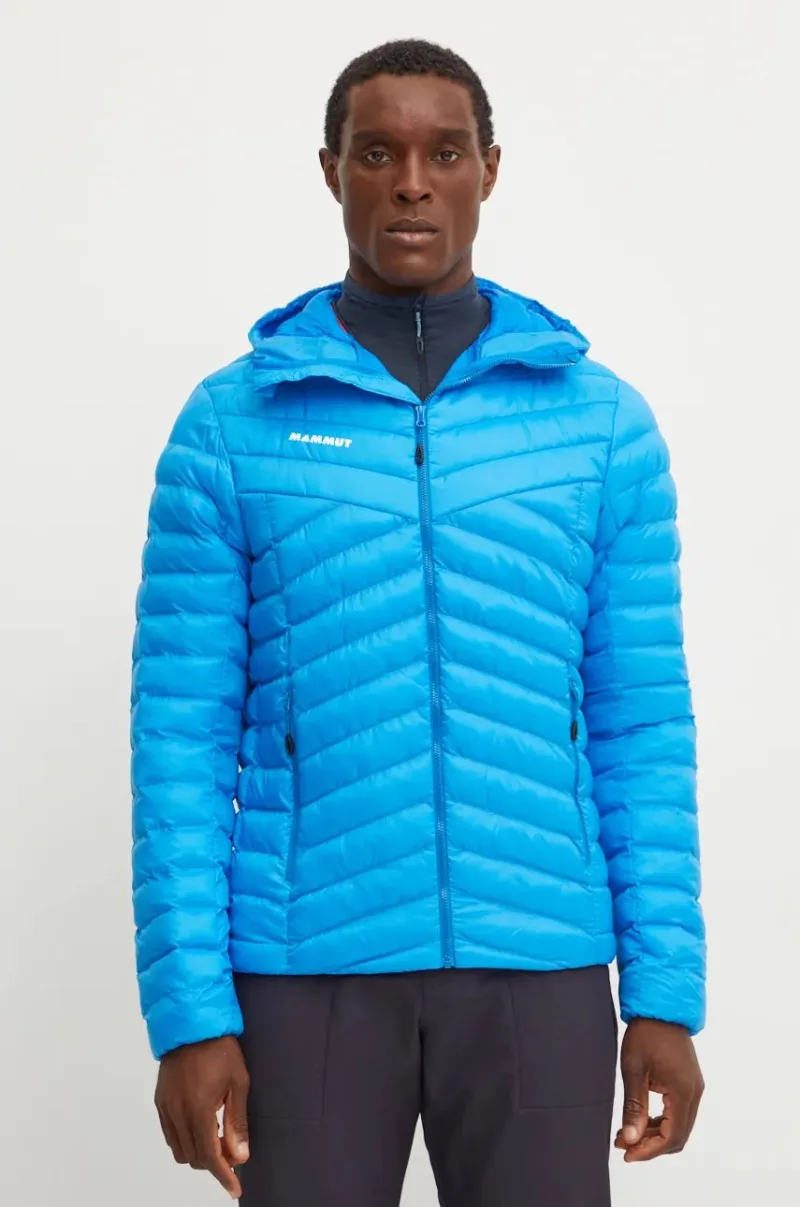 Mammut geaca sport Albula IN Hooded culoarea turcoaz