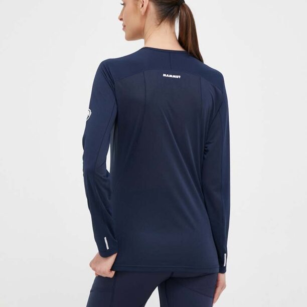 Mammut longsleeve funcțional Aenergy FL culoarea albastru marin preţ