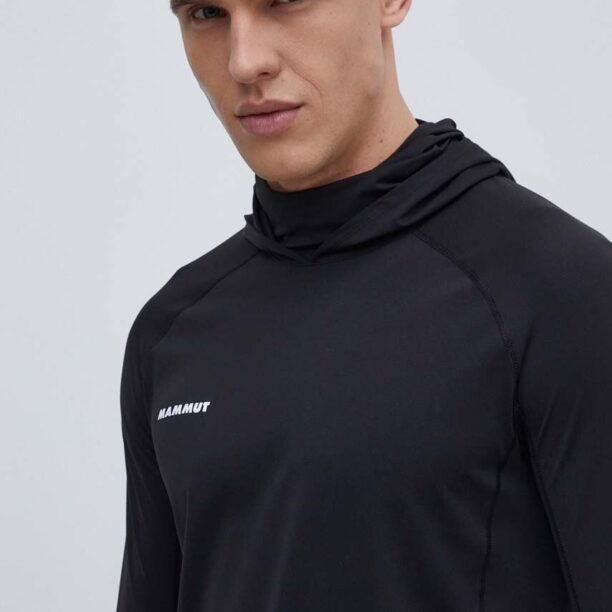 Mammut longsleeve sport Selun FL culoarea negru