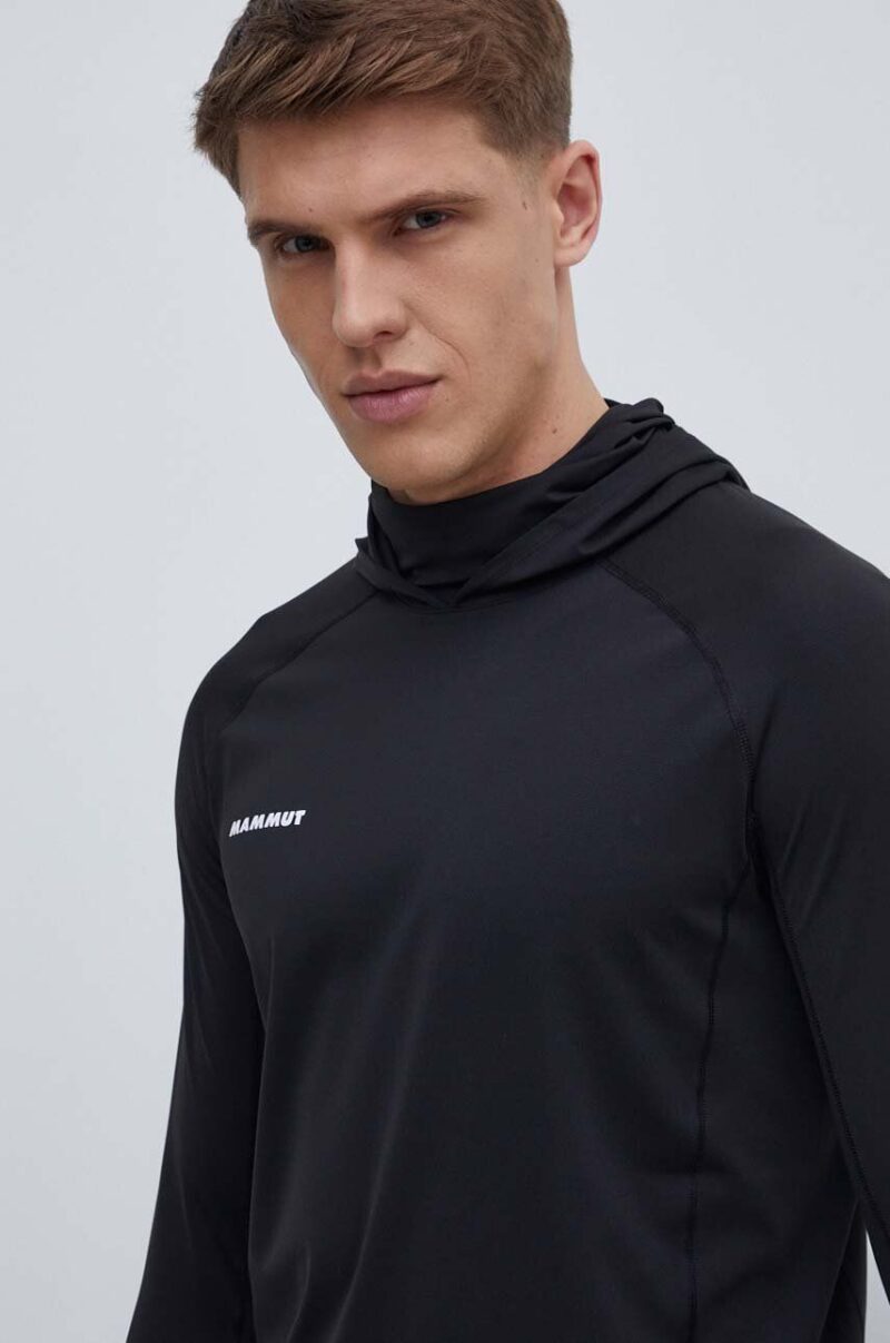 Mammut longsleeve sport Selun FL culoarea negru