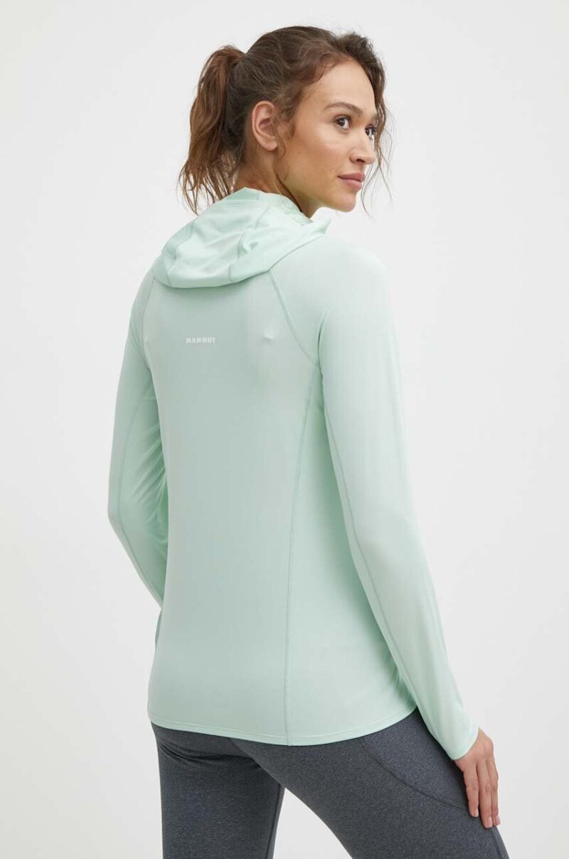 Mammut longsleeve sport Selun FL culoarea verde preţ