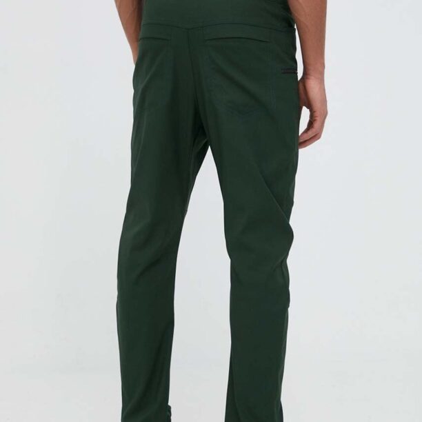 Mammut pantaloni de exterior Massone culoarea verde preţ