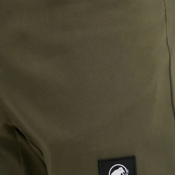 Mammut pantaloni de exterior Massone culoarea verde preţ