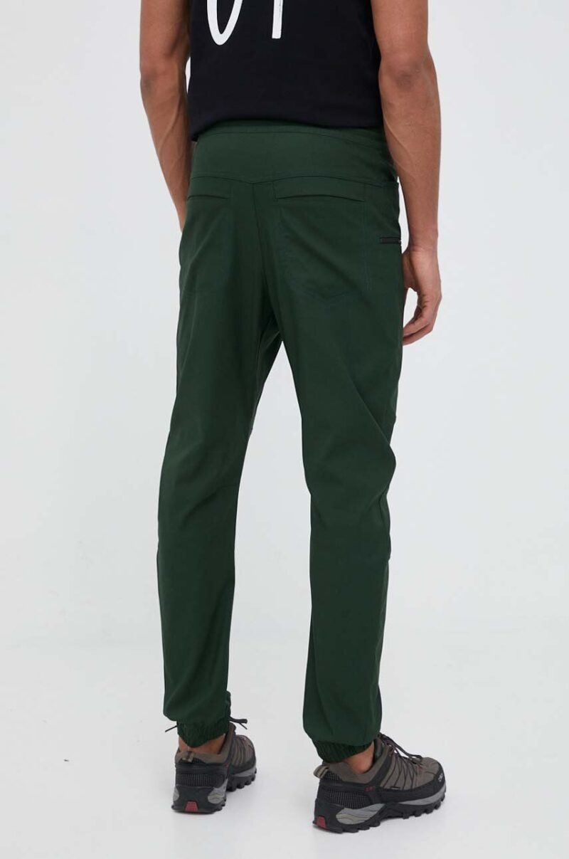 Mammut pantaloni de exterior Massone culoarea verde preţ