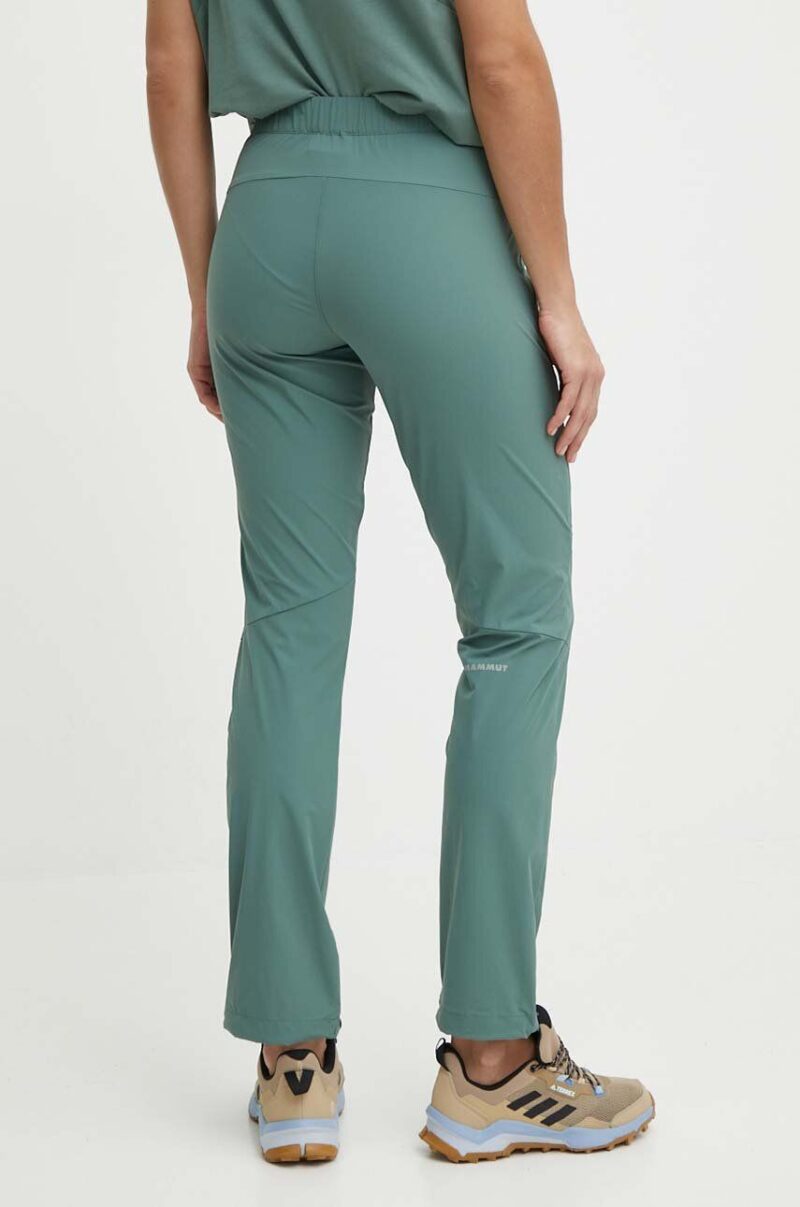 Mammut pantaloni de exterior Runbold Light culoarea verde preţ