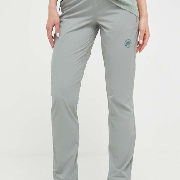 Mammut pantaloni de exterior Runbold Light culoarea verde