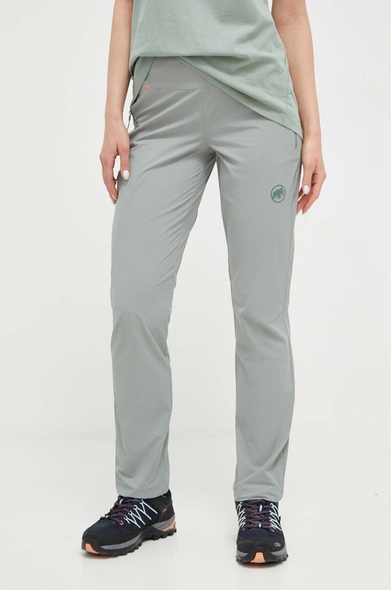 Mammut pantaloni de exterior Runbold Light culoarea verde