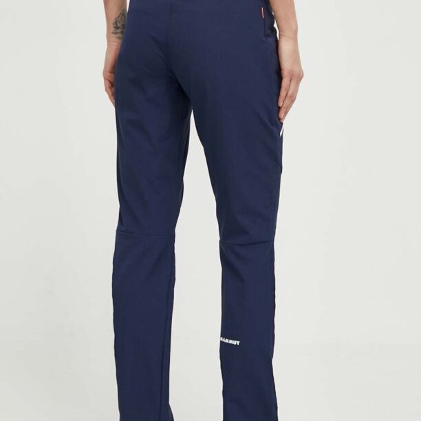 Mammut pantaloni de exterior Taiss SO culoarea albastru marin preţ