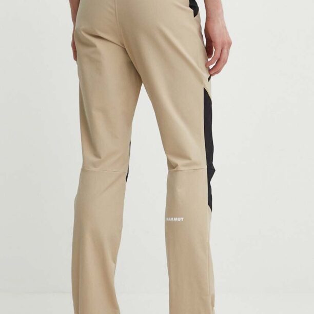 Mammut pantaloni de exterior Taiss SO culoarea bej preţ