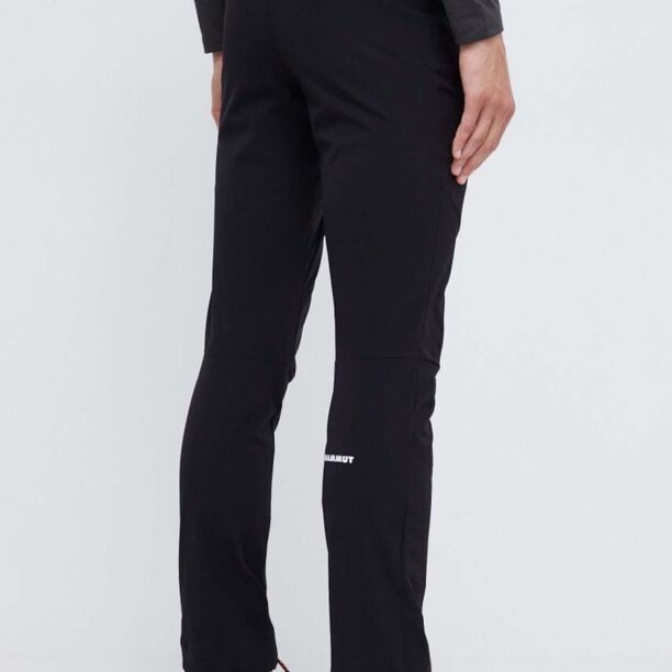 Mammut pantaloni de exterior Taiss SO culoarea negru preţ