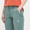 Mammut pantaloni scurți outdoor Runbold culoarea verde