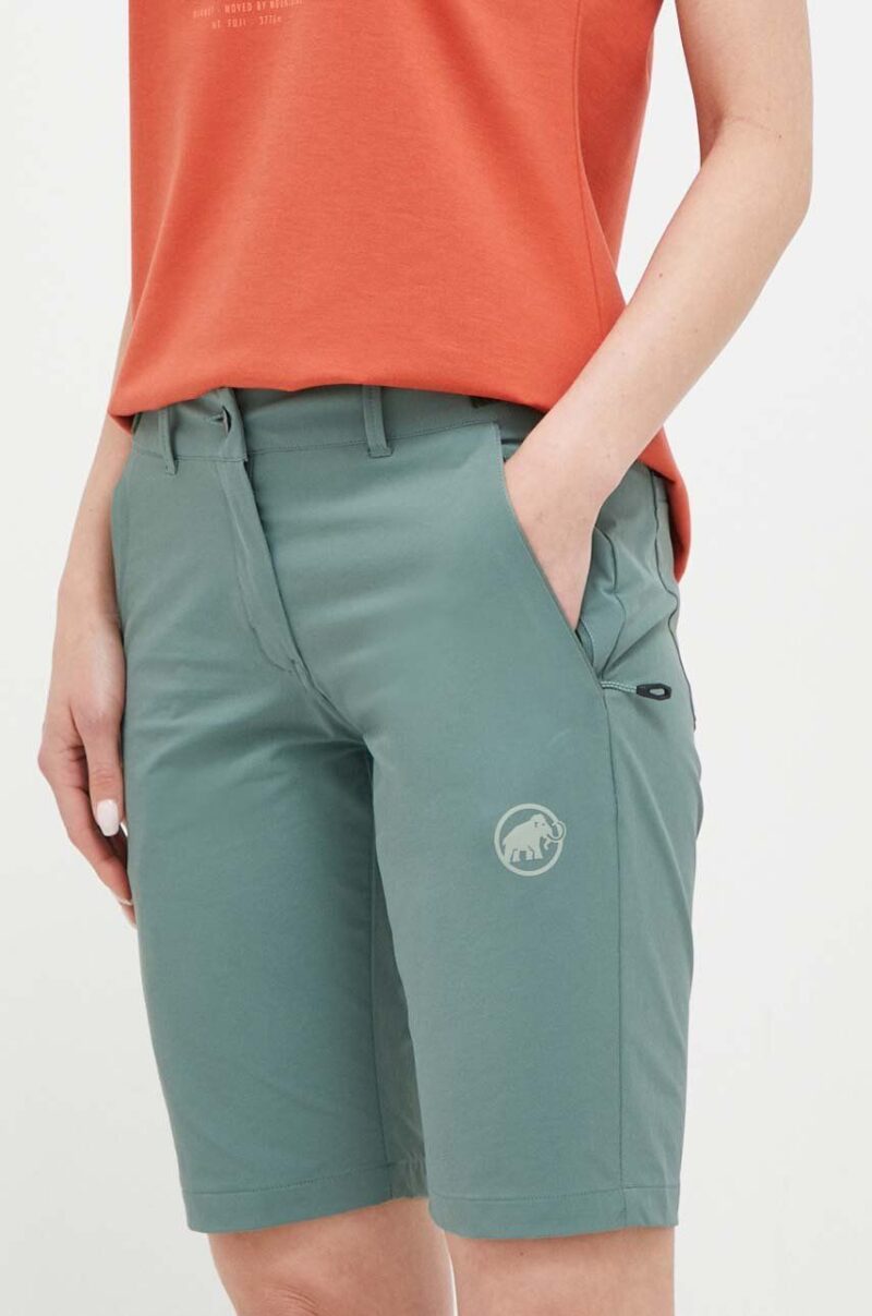 Mammut pantaloni scurți outdoor Runbold culoarea verde