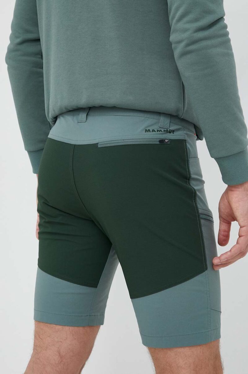 Mammut pantaloni scurți outdoor Zinal Hybrid culoarea verde preţ