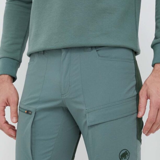 Mammut pantaloni scurți outdoor Zinal Hybrid culoarea verde