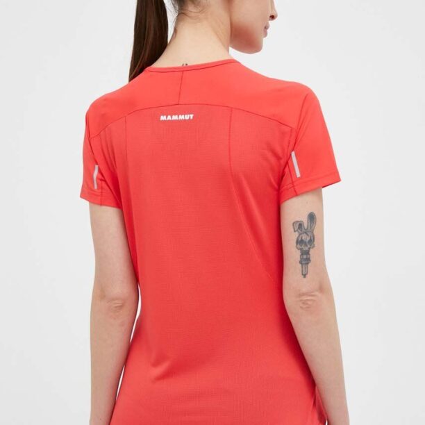 Mammut tricou funcțional Aenergy FL culoarea rosu preţ