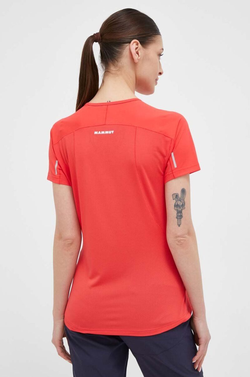 Mammut tricou funcțional Aenergy FL culoarea rosu preţ