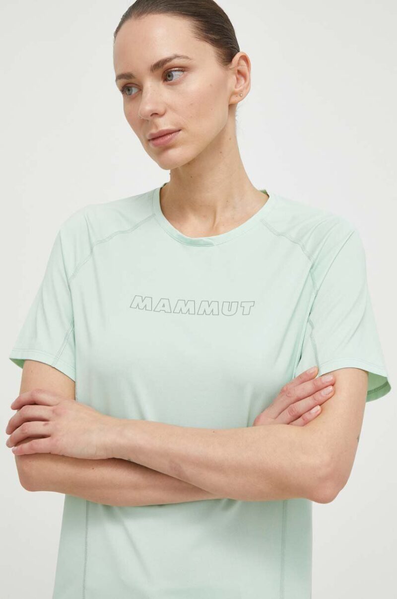 Mammut tricou sport Selun FL Logo culoarea verde preţ