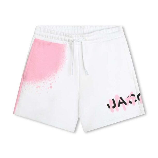 Marc Jacobs pantaloni scurti copii culoarea alb