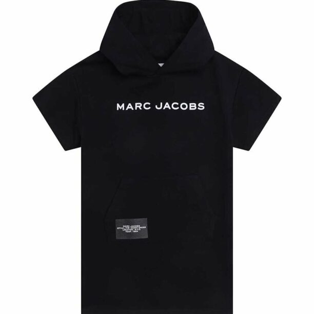 Marc Jacobs rochie din bumbac pentru copii culoarea albastru marin