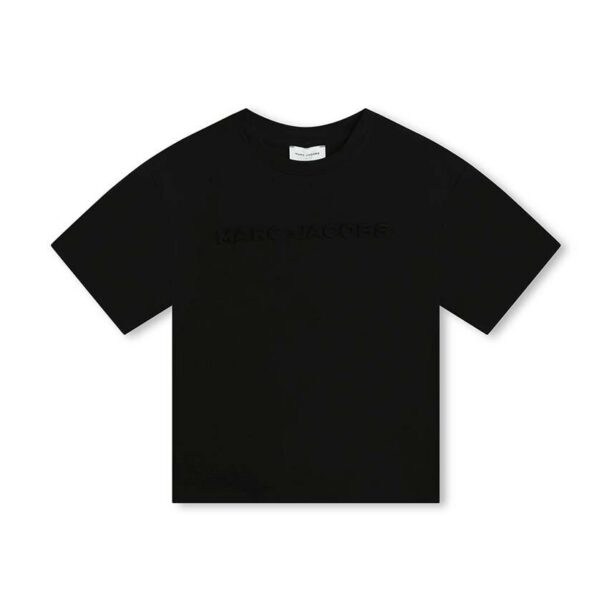 Marc Jacobs tricou de bumbac pentru copii culoarea negru