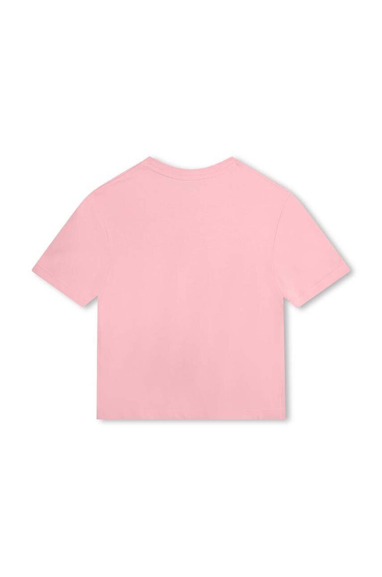 Marc Jacobs tricou de bumbac pentru copii culoarea roz