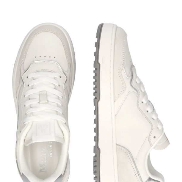 Marc O'Polo Sneaker low 'Carla'  bej / argintiu / alb