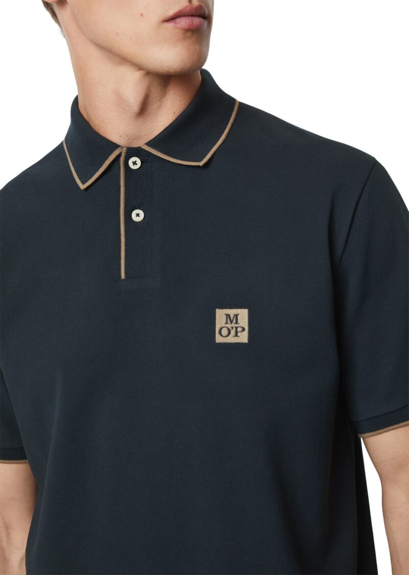 Original Marc O'Polo Tricou  nisipiu / albastru închis