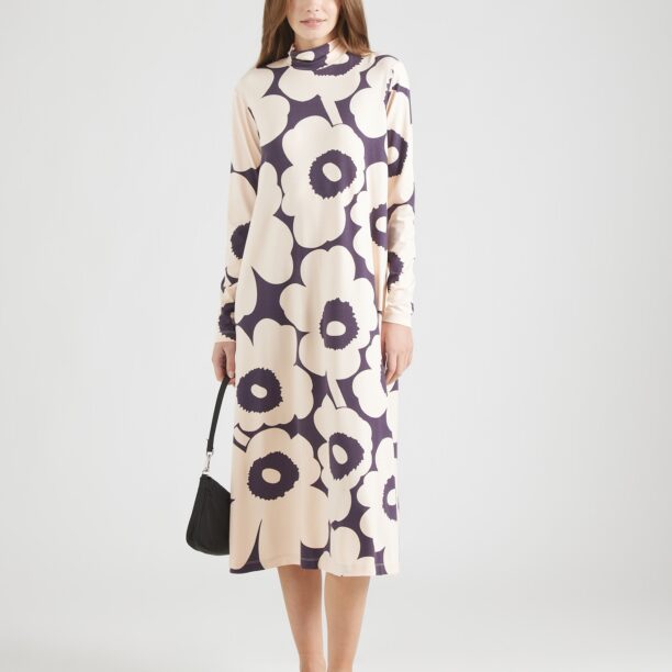 Marimekko Rochie 'CAVEA'  mov mură / alb lână