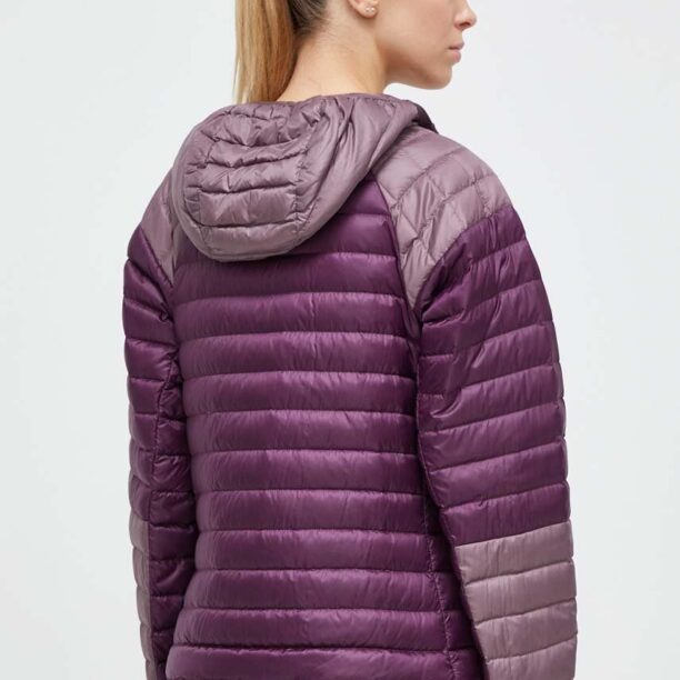 Marmot geaca sport din puf Hype culoarea violet preţ