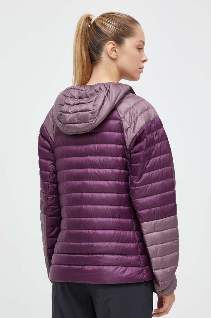 Marmot geaca sport din puf Hype culoarea violet preţ