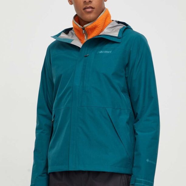 Marmot jacheta de exterior Minimalist GORE-TEX culoarea verde