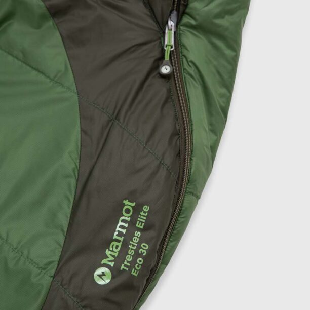 Marmot sac de dormit Trestles Elite Eco 30 culoarea verde preţ