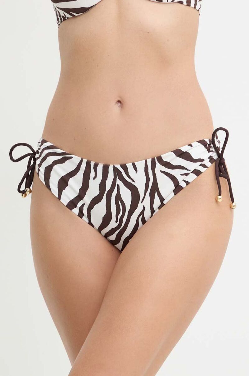 Max Mara Beachwear chiloți de baie culoarea maro