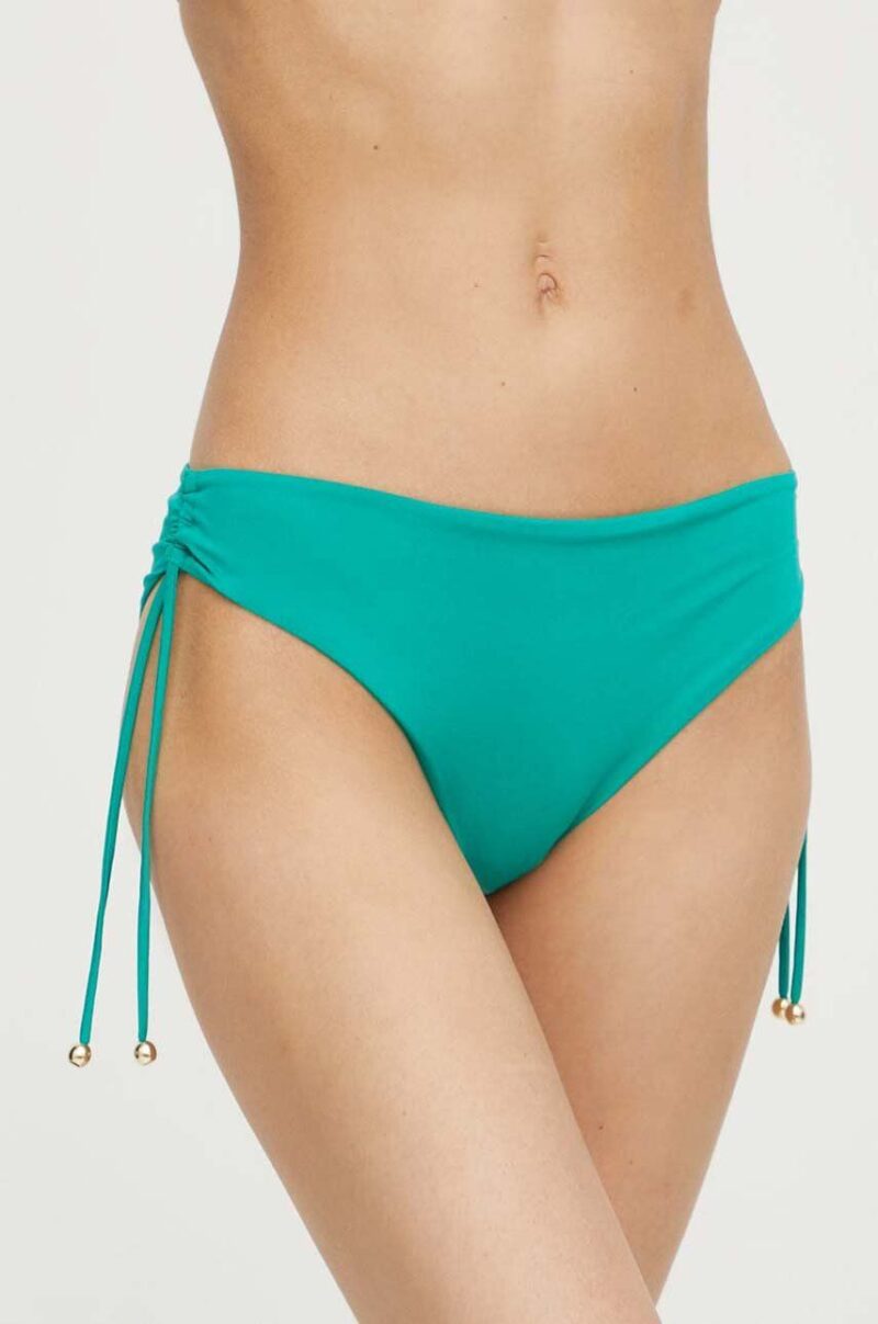 Max Mara Beachwear chiloți de baie culoarea verde 2416820000000