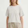 Max Mara Leisure tricou culoarea bej 2416360000000