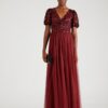 Maya Deluxe Rochie de seară  roşu închis