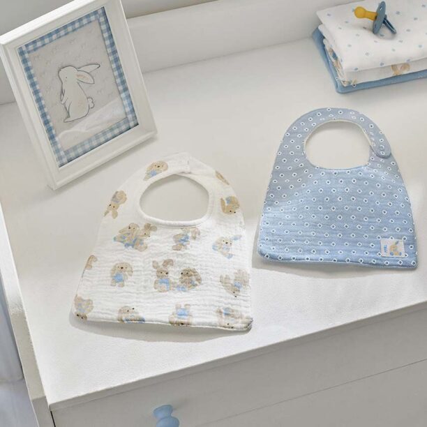 Mayoral Newborn bavetă reversibilă pentru copii 2-pack