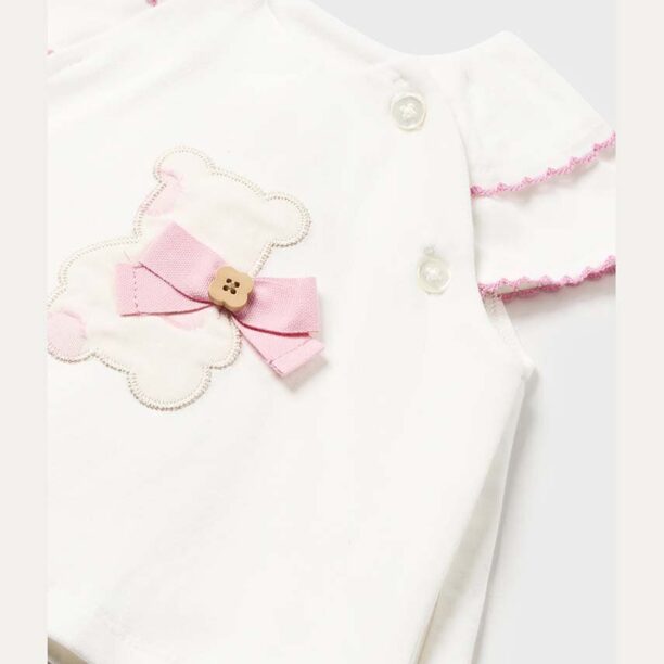 Mayoral Newborn compleu bebe culoarea galben preţ