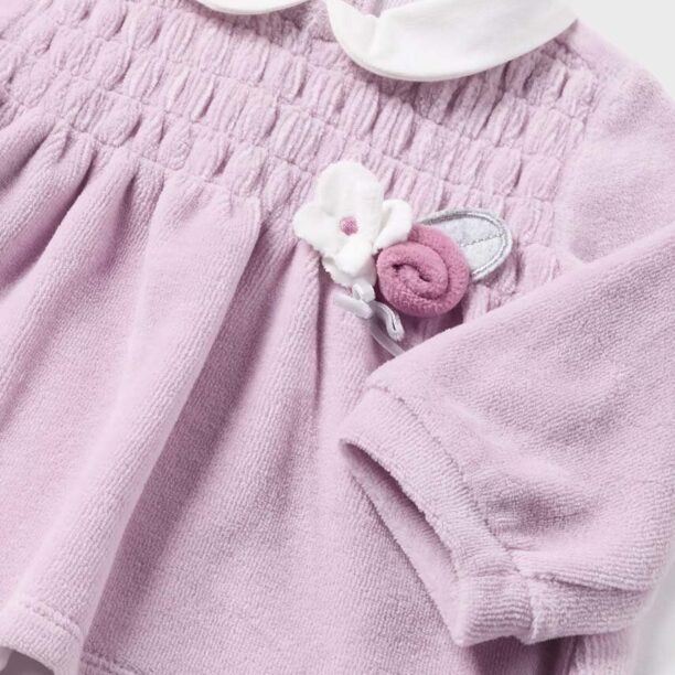 Mayoral Newborn compleu bebe culoarea roz preţ