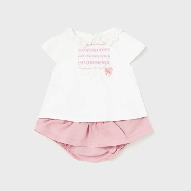 Mayoral Newborn compleu bebe culoarea roz