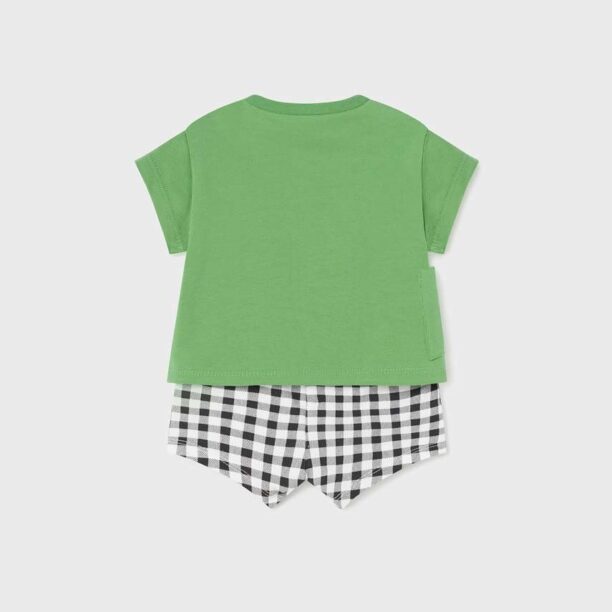 Mayoral Newborn compleu bebe culoarea verde preţ