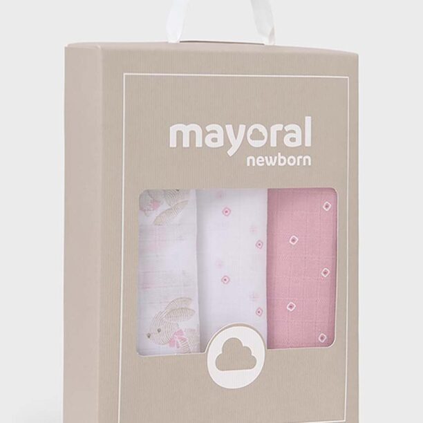 Mayoral Newborn scutec 3-pack preţ