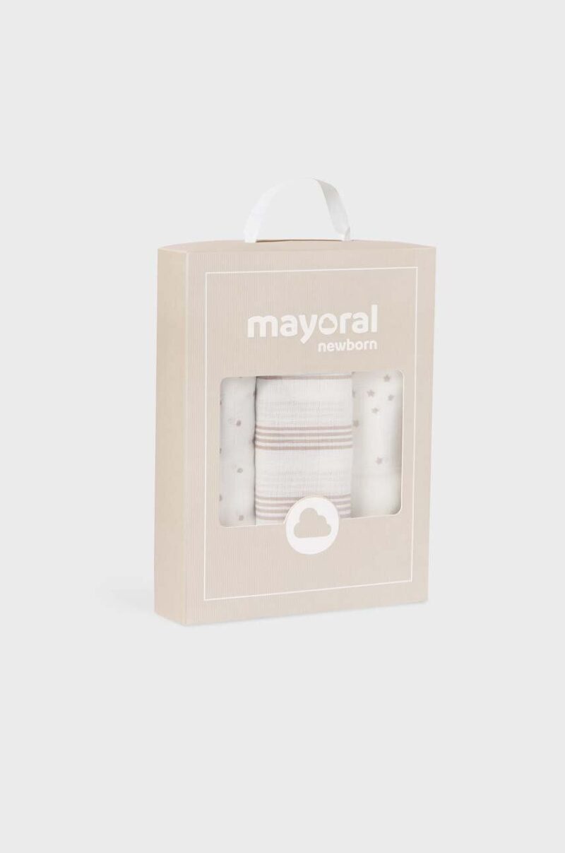 Mayoral Newborn scutec 3-pack preţ