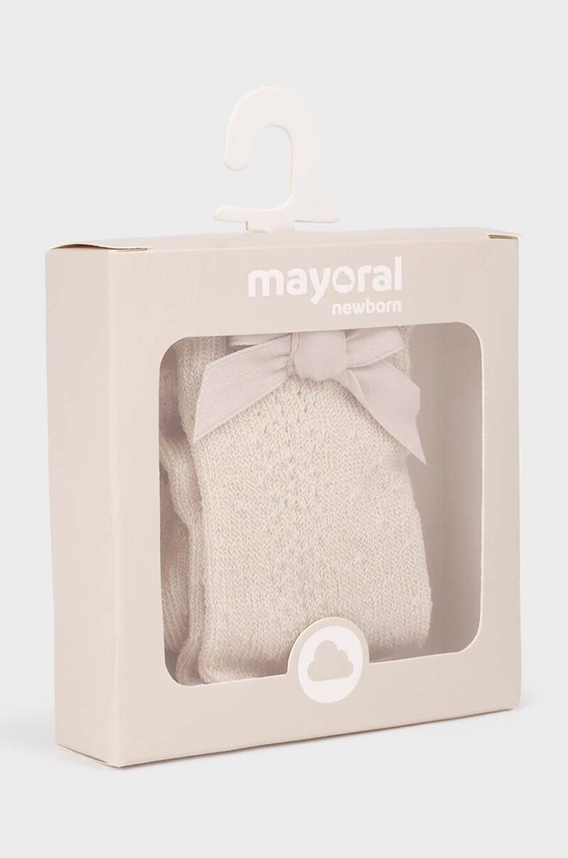 Mayoral Newborn sosete bebe culoarea bej preţ