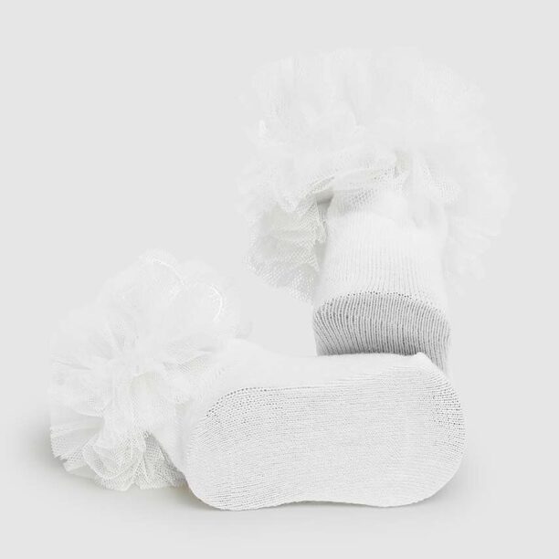 Mayoral Newborn sosete bebe culoarea bej preţ