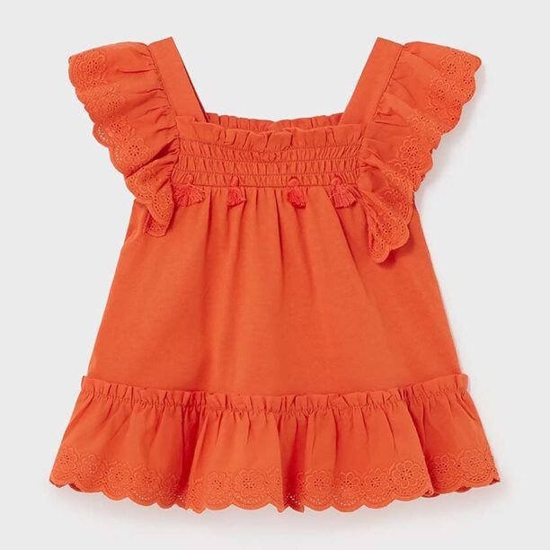 Mayoral bluza bebe culoarea portocaliu