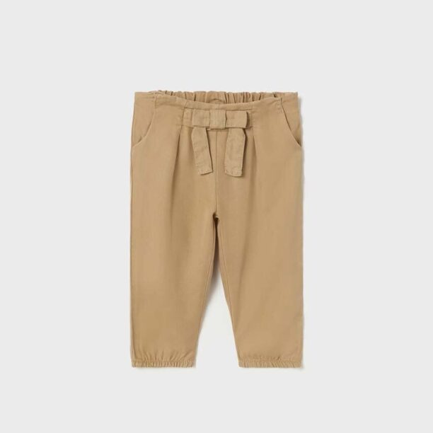 Mayoral pantaloni bebe culoarea bej