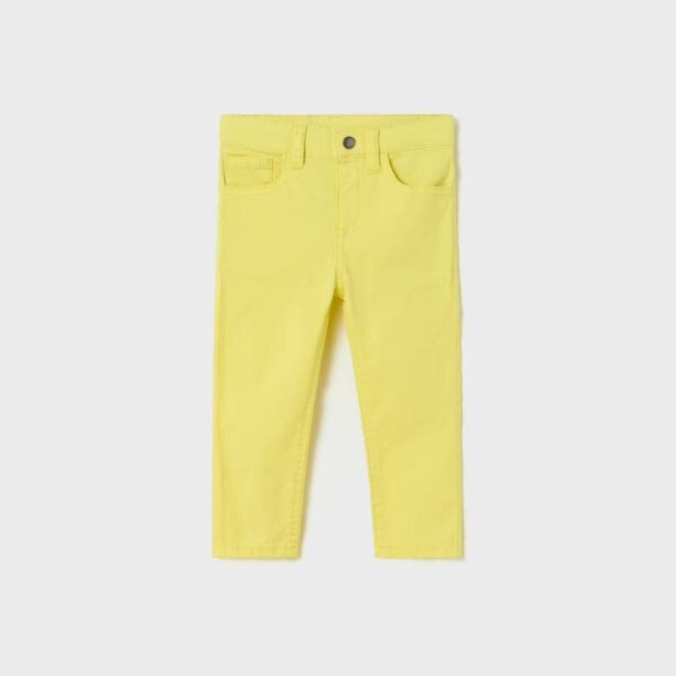 Mayoral pantaloni bebe culoarea galben